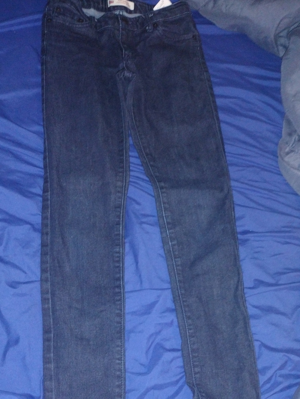 Levi's 710 Super Skinny Dark Blue Jeans Big Girls